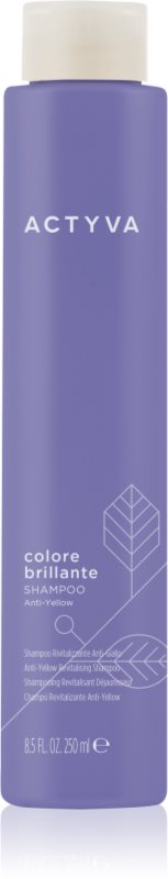 Kemon Group Actyva Colore Brillante șampon pentru neutralizarea tonurilor de galben 250 ml