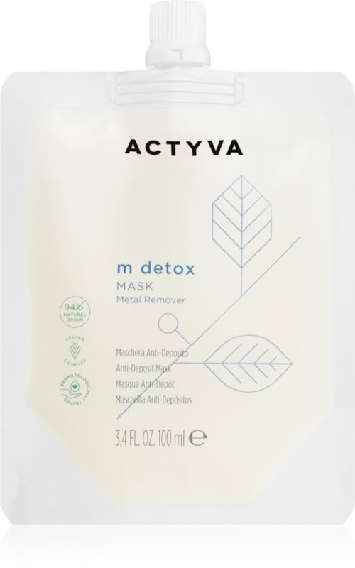 Kemon Group Actyva M Detox mască detoxifiantă împotriva apei dure