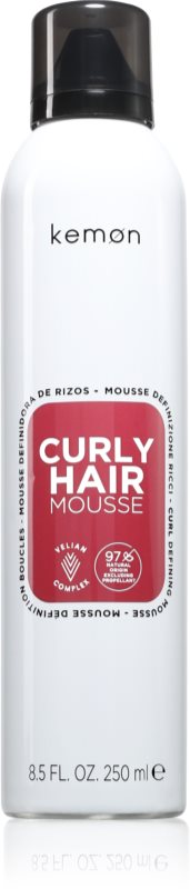 Kemon Curly Hair spumă de styling pentru păr creț 250 ml