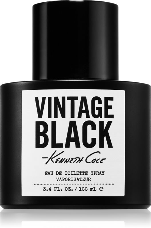 Kenneth Cole Vintage Black Eau de Toilette pentru bărbați 100 ml