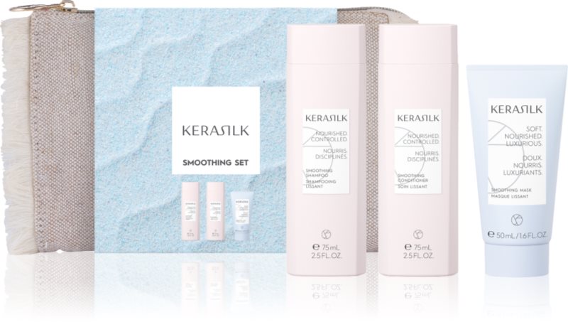 KERASILK Essentials Smoothing Set Seturi pentru voiaj pentru netezirea parului