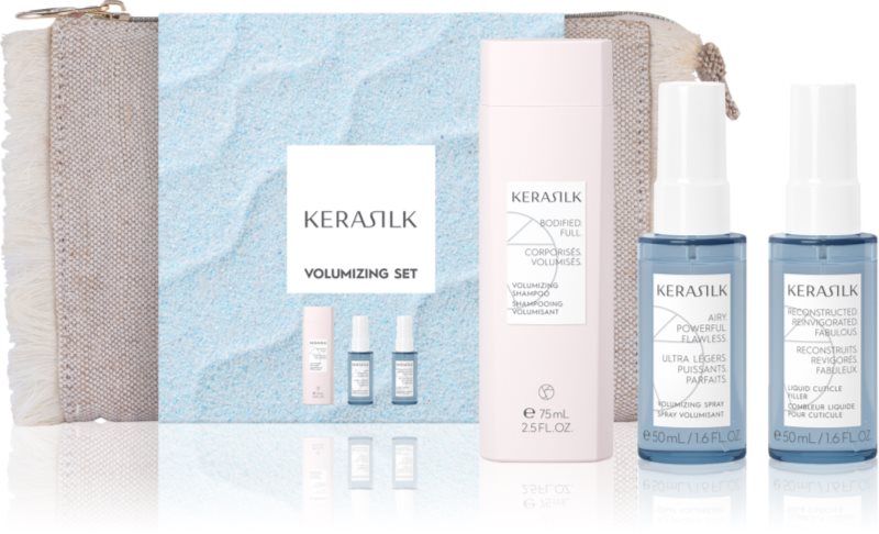KERASILK Specialists Volumizing Set Seturi pentru voiaj pentru păr cu volum