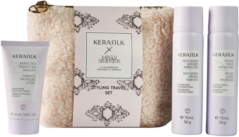 KERASILK Styling Travel Set Seturi pentru voiaj pentru un aspect perfect al parului pentru femei