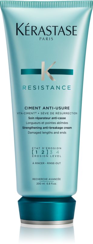 Kérastase Résistance Ciment Anti-Usure tratament pentru intarirea parului slab si deteriorat la varfuri 200 ml