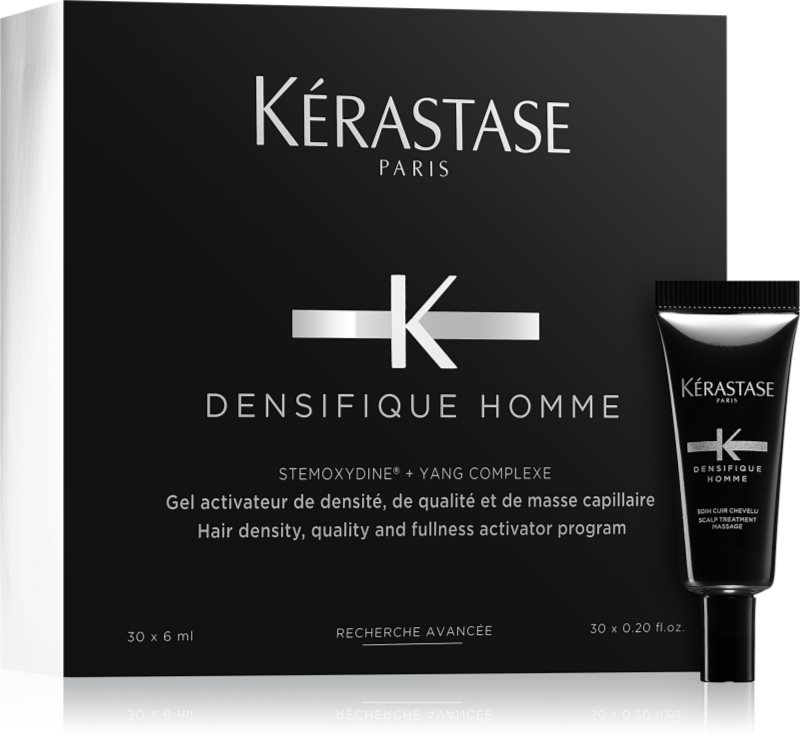 Kérastase Densifique Cure Densifique Homme Tratament pentru cresterea densitatii parului pentru barbati 30x6 ml