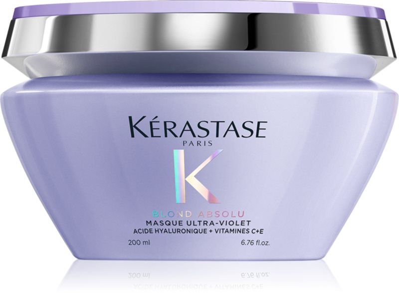 Kérastase Blond Absolu Masque Ultra-Violet îngrijire profundă pentru păr în nuanțe reci de blond, decolorat sau șuvițat 200 ml
