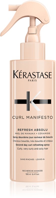 Kérastase Curl Manifesto Refresh Absolu Spray revigorant pentru par ondulat si cret 190 ml