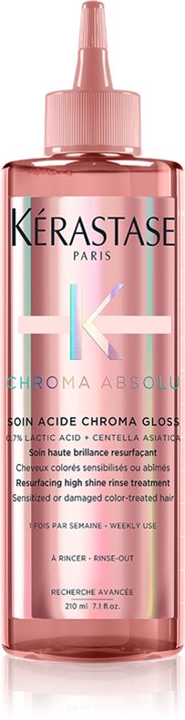 Kérastase Chroma Absolu Soin Acide Chroma Gloss Tratament pentru strălucirea părului 210 ml