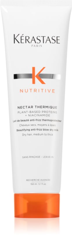 Kérastase Nutritive Nectar Thermique crema termo-protectoare pentru netezirea parului indisciplinat 150 ml