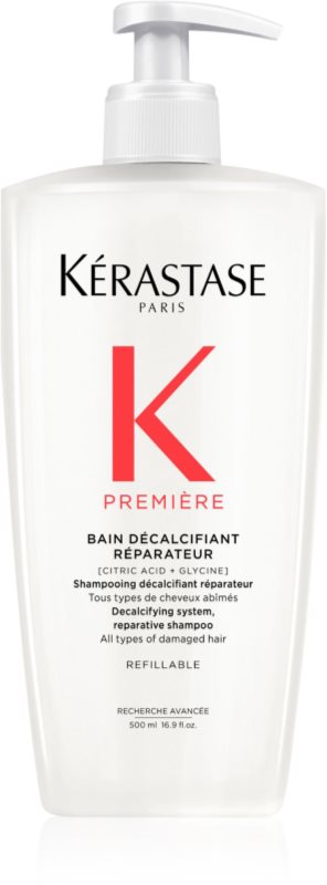 Kérastase Première Bain Décalcifiant Réparateur șampon de baie pentru par deteriorat