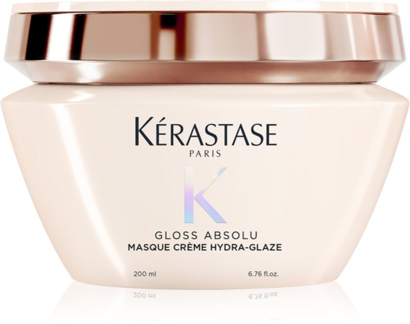 Kérastase Gloss Absolu Masque Créme Hydra-Glaze Masca de par pentru par indisciplinat