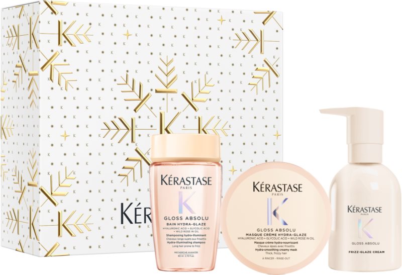 Kérastase Gloss Absolu set cadou pentru un par stralucitor si catifelat