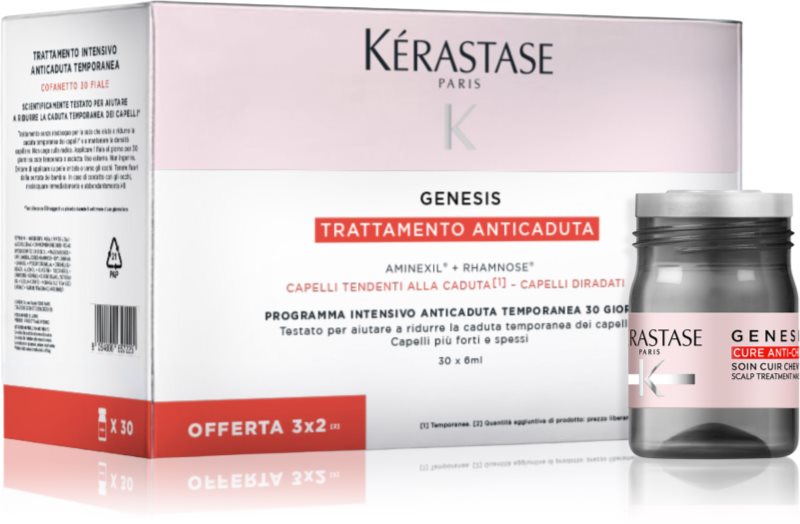 Kérastase Genesis Ampoules Cure Anti-Chute Fortifiantes ingrijire par in fiole