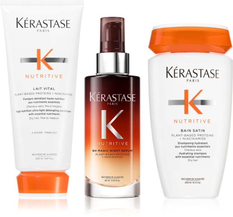 Kérastase Nutritive 8H bundle ambalaj economic pentru hidratare intensa pentru par uscat