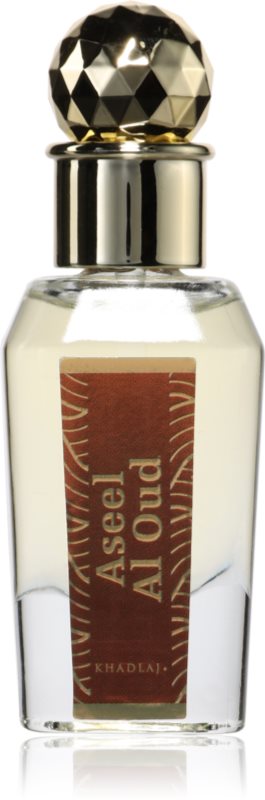 Khadlaj Aseel Al Oud ulei parfumat unisex 15 ml