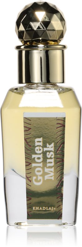 Khadlaj Golden Musk ulei parfumat unisex 15 ml