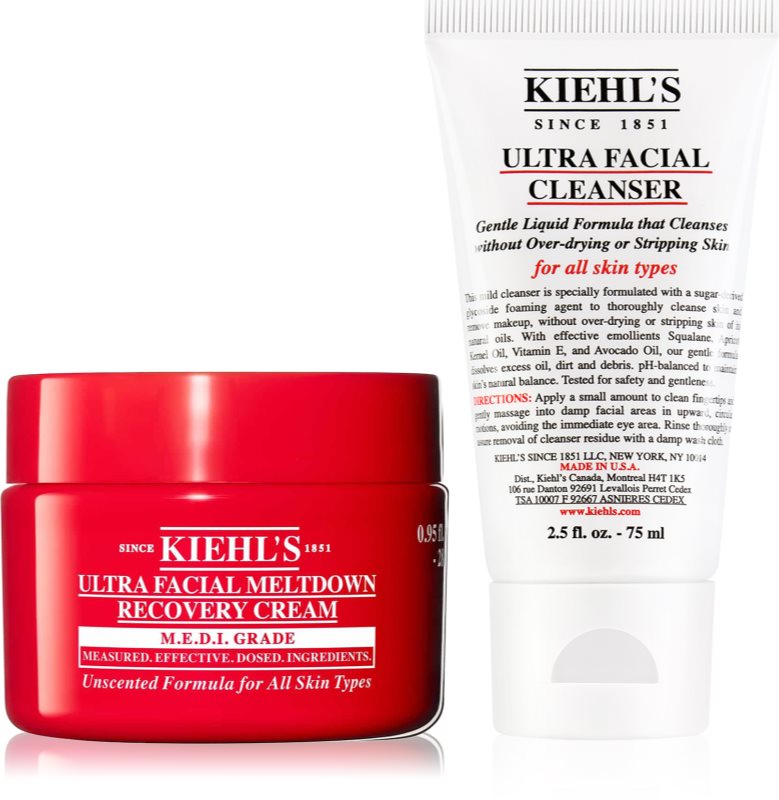 Kiehl's Ultra Facial Recovery Hydration Ritual set