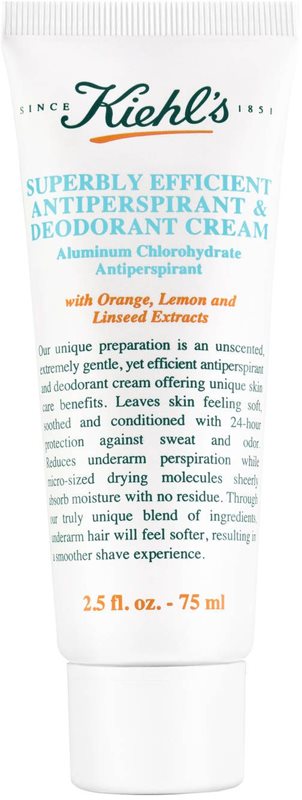 Kiehl's Superbly Efficient Antiperspirant & Deodorant Cream anti-perspirant crema pentru toate tipurile de ten 75 ml