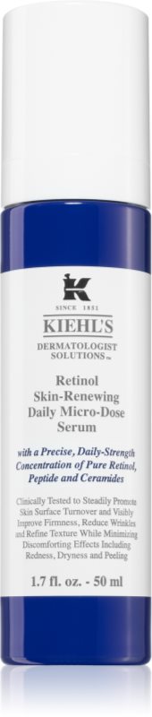 Kiehl's Dermatologist Solutions Retinol Skin-Renewing Daily Micro-Dose Serum ser antirid cu retinol pentru toate tipurile de ten, inclusiv piele sensibila