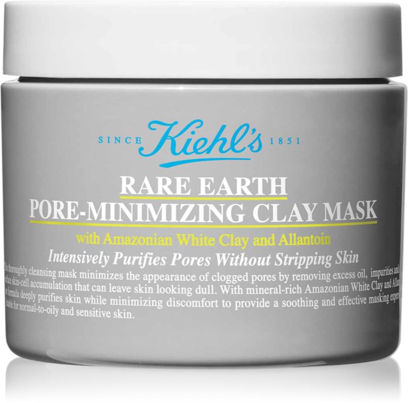 Kiehl's Rare Earth Deep Pore Cleansing Mask masca pentru curatare profunda cu argila 125 ml