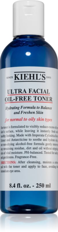 Kiehl's Ultra Facial Oil-Free Toner tonic pentru fata pentru piele normala si grasa 250 ml