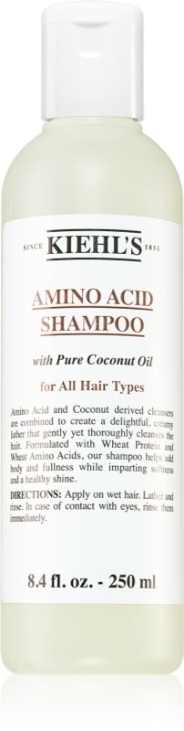 Kiehl's Amino Acid Shampoo șampon cu ulei de nucă de cocos pentru toate tipurile de păr 250 ml