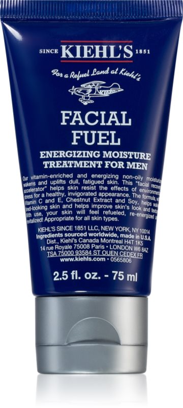 Kiehl's Facial Fuel Energizing Moisture Treatment crema de zi hidratanta cu vitamina C pentru bărbați 75 ml