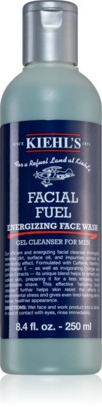 Kiehl's Facial Fuel Energizing Face Wash gel de curatare facial pentru barbati 250 ml