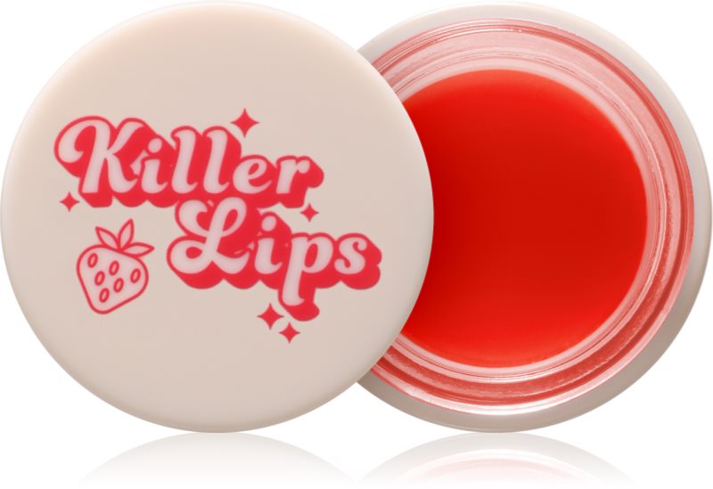 Killer Lips Prep Talk Lip Scrub Strawberry Exfoliant pentru buze 16 g