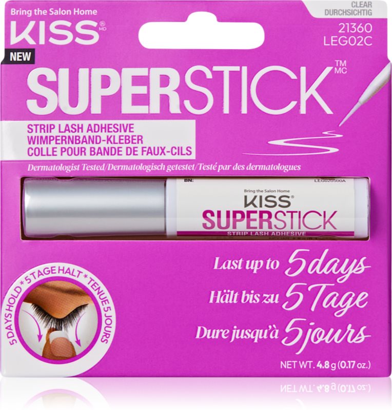 KISS Superstick Extended Wear adeziv pentru gene false