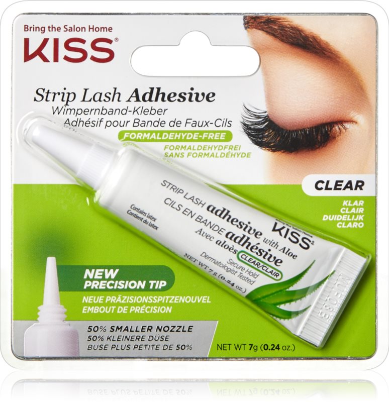 KISS EverEz Aloe Vera clei transparent pentru gene false 7 g