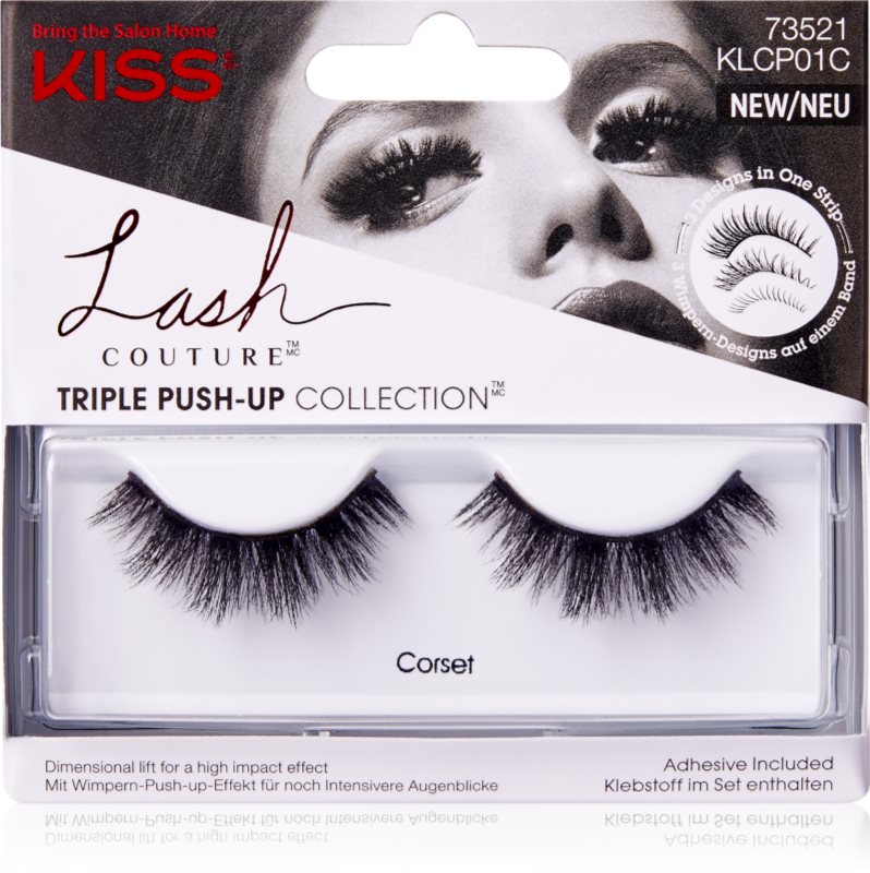 KISS Lash Couture Triple Push-Up gene false Corset 1 pereche
