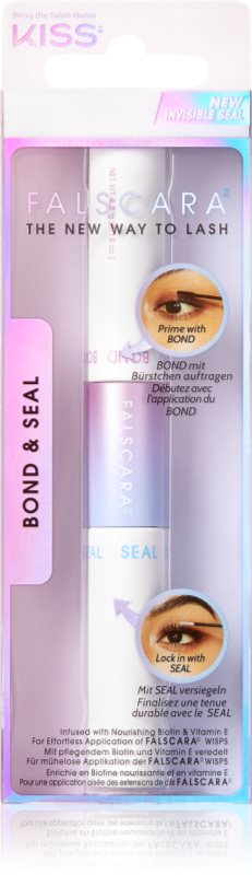 KISS Falscara Bond & Seal adeziv pentru gene false duo 8,7 g