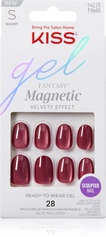 KISS Gel Fantasy Magnetic unghii artificiale