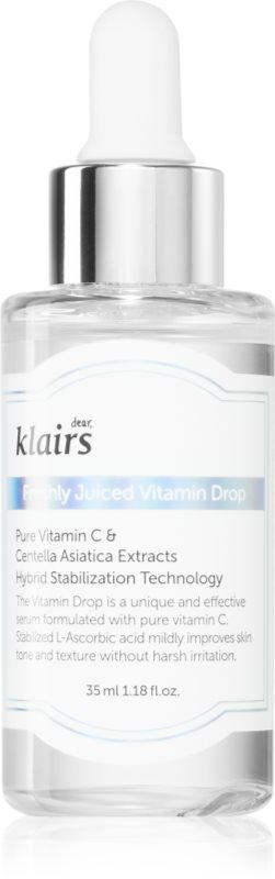 Klairs Freshly Juiced Vitamin Drop ser facial hidratant cu vitamina C 35 ml
