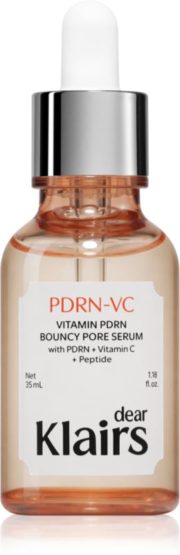 Dear Klairs Vitamin PDRN Bouncy Pore Serum vitamina ser intensiv pentru minimizarea porilor 35 ml