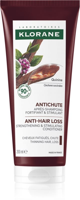 Klorane Quinine Strengthening & Stimulating Conditioner balsam de întărire pentru părul slab, cu tendința de a cădea 200 ml