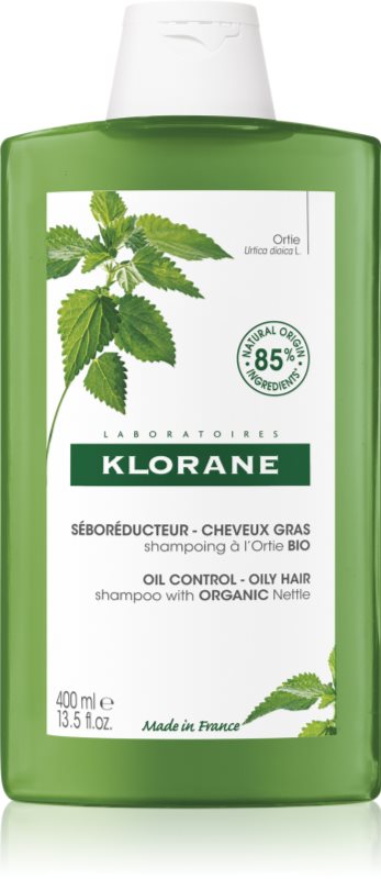 Klorane Nettle sampon pentru curatare pentru par gras