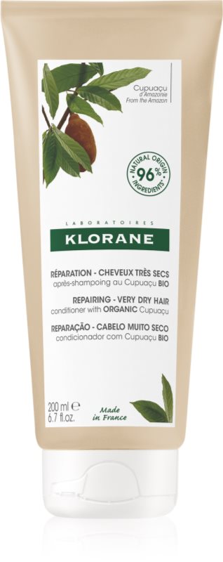 Klorane Cupuaçu balsam pentru par foarte uscat si deteriorat 200 ml