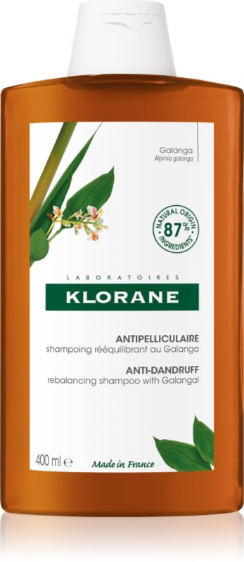 Klorane Galanga șampon hidratant anti-mătreață 400 ml