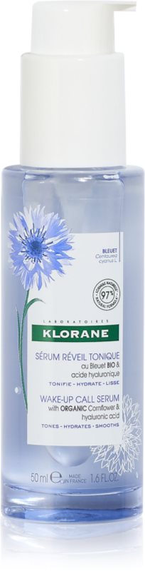 Klorane Cornflower Organic ser activ cu efect de iluminare 50 ml