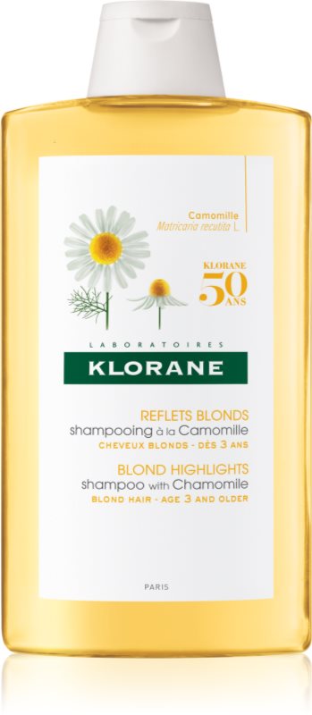 Klorane Chamomile șampon pentru par blond