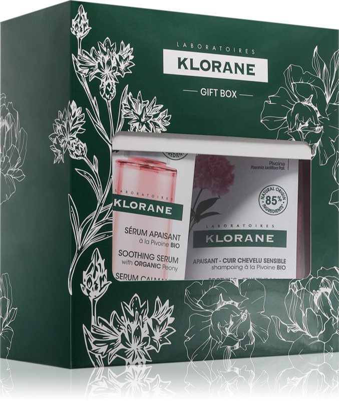 Klorane Peony Bio set cadou pentru păr