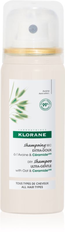 Klorane Oat șampon uscat delicat cu ceramide