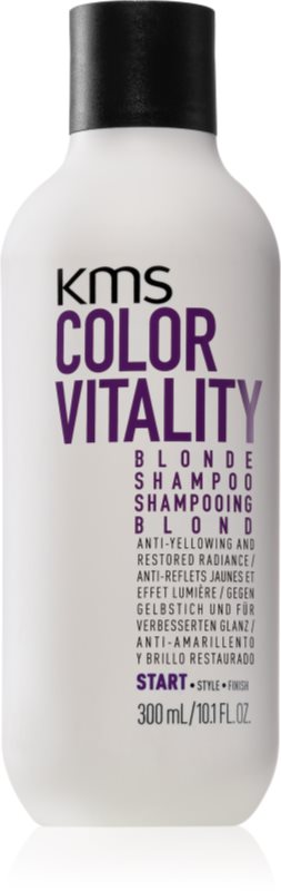 KMS Color Vitality Blonde Shampoo sampon hranitor pentru parul blond cu suvite