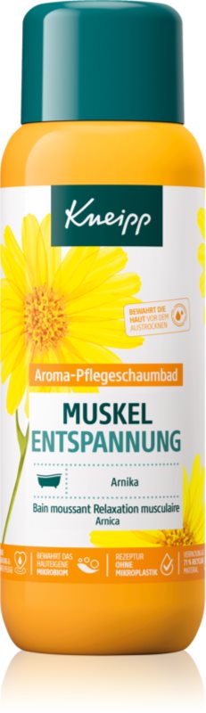 Kneipp Muscle Relaxation spuma de baie pentru mușchi obosiți 400 ml