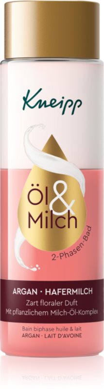 Kneipp Argan Oil & Oat Milk ulei de baie bifazic 250 ml