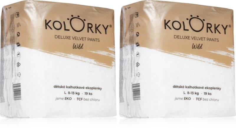 Kolorky Deluxe Velvet Pants Wild set 8-13 kg
