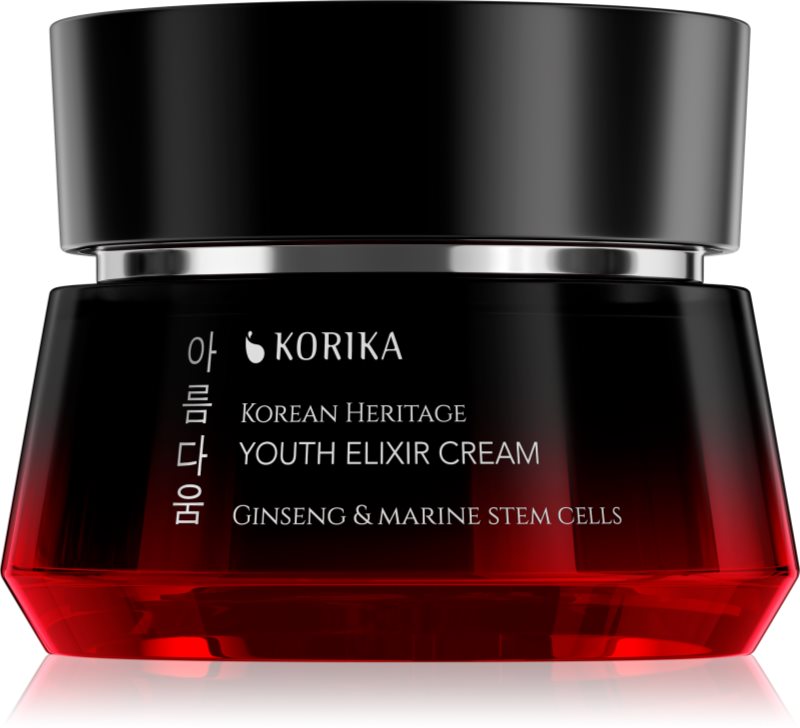KORIKA Korean Heritage Ginseng & Marine Stem Cells Youth Elixir Cream crema hranitoare cu antioxidanti pentru intinerirea pielii 50 ml