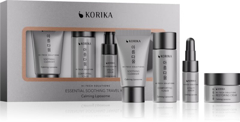 KORIKA HI-TECH SOLUTIONS Essential Soothing Travel Set Seturi pentru voiaj pentru netezirea pielii